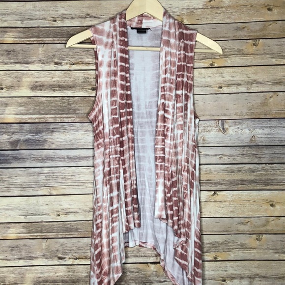 See You Monday Tie Dye Stretch Vest S - Picture 1 of 3